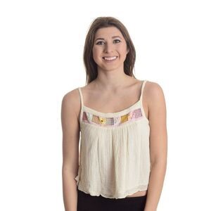 Jen's Pirate Booty Gauzy Floral Prudence Top